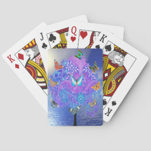 Butterfly Tree Spielkarten