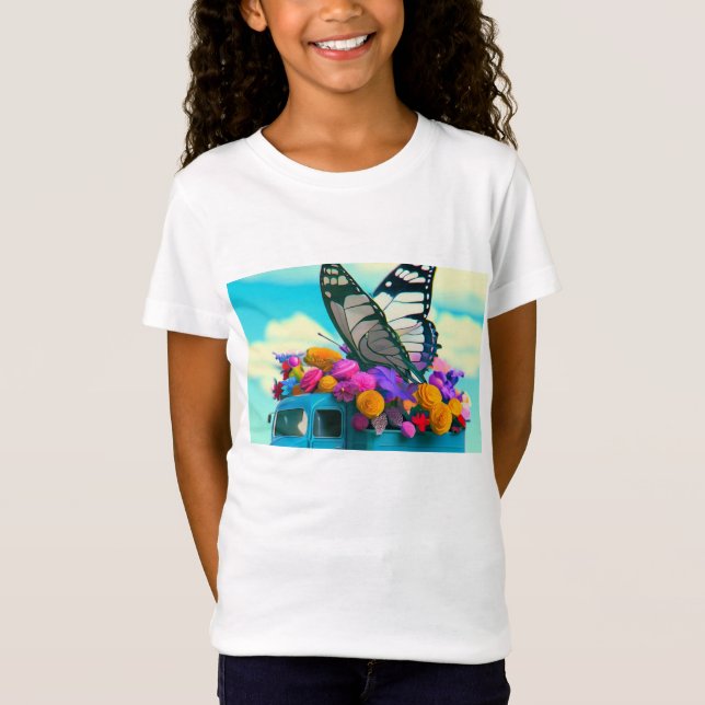 Butterfly Truck T-Shirt (Vorderseite)
