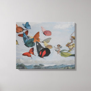 Butterfly und Fairy Queen Butterfys Fairies Leinwanddruck