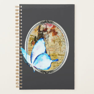 Butterfly und Rahmen für Aquarellbilder Planer