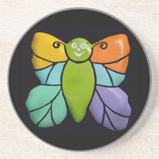 Butterfly-Untersetzer Untersetzer (Vorne)