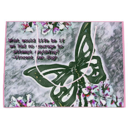 Butterfly Van Gogh Große Geschenktüte