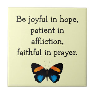 Butterfly Verse Tile Fliese