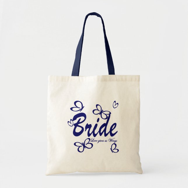 Butterfly Wedding/ Bridge Tragetasche (Vorne)