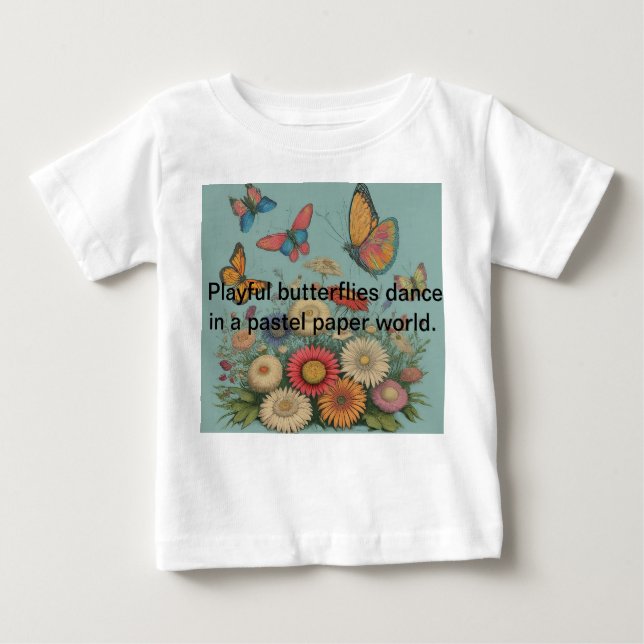 Butterfly Whimsy Baby T-shirt (Vorderseite)