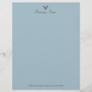 Butterfly Whispers 2 ÄNDERUNG FARBE ~ Letterhead