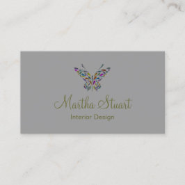 Butterfly Whispers ÄNDERN FARBE ~ Visitenkarte