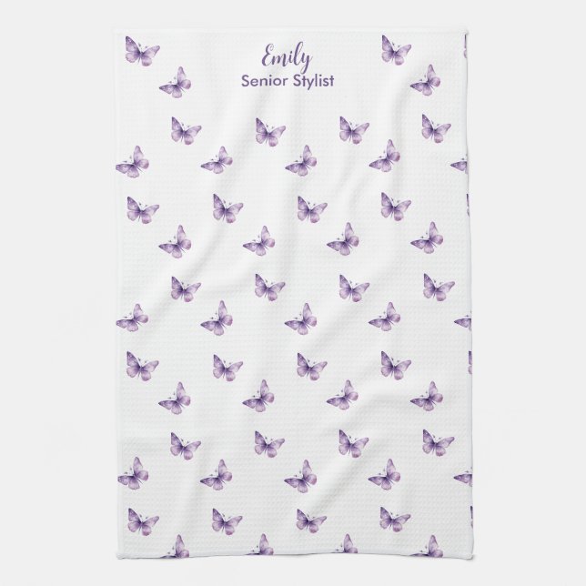 Butterfly Whispers Salonhandtuch Geschirrtuch (Vertikal)
