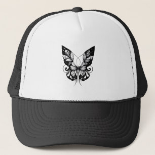 Butterfly Wild Animal Nature Illustration Art Tatt Truckerkappe