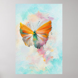 Butterfly Wildlife Animal Nature Poster