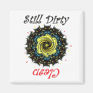 Butterfly Wing Abstrakt Disshwasher Magnet