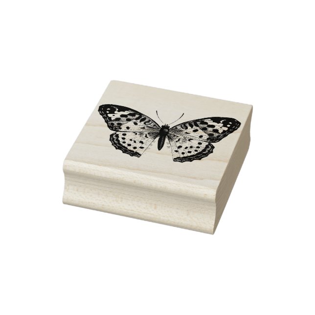 Butterfly Wood Art Briefmarke Gummistempel (Stempel)