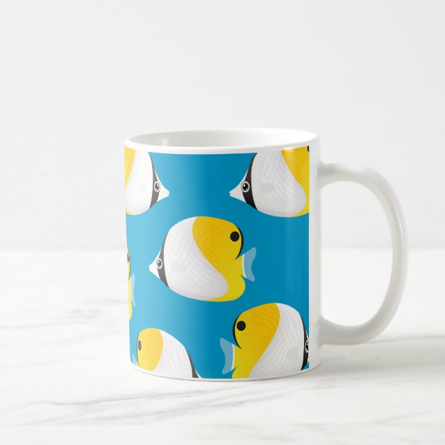 Butterflyfish Kaffeetasse (Rechts)