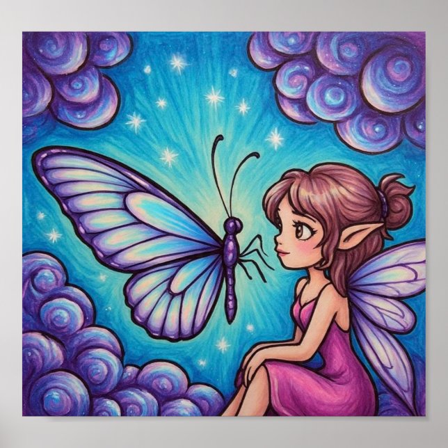 ButterflySketch Poster (Vorne)