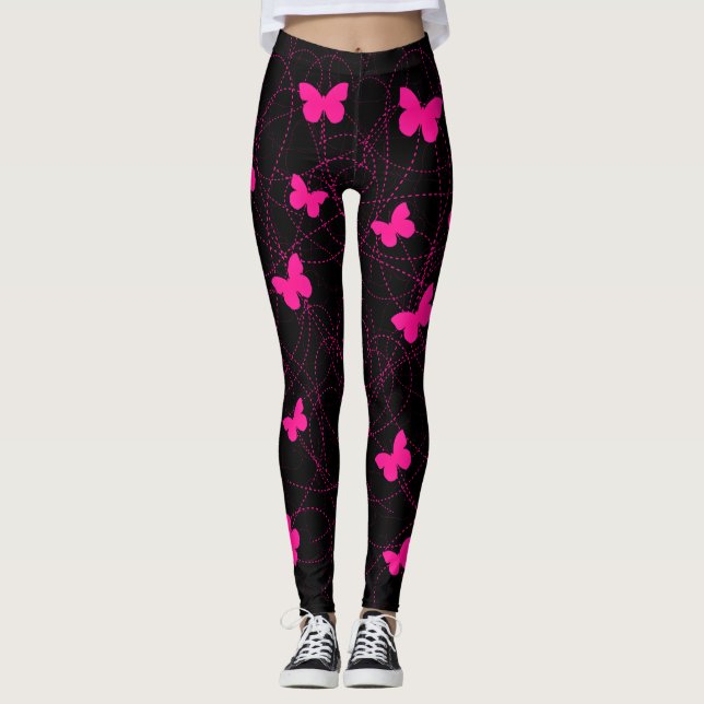 Butterfy Leggings - Custom Colors (Vorderseite)