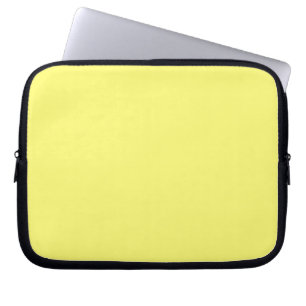 Buttergelb Laptopschutzhülle