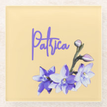 Buttergelb & Lila SunOrchid Geburtstag