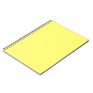 Buttergelb Notizblock