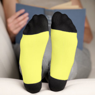 Buttergelb Socken