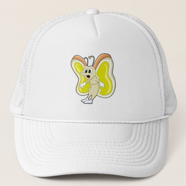 Buttergelb Truckerkappe (Vorderseite)