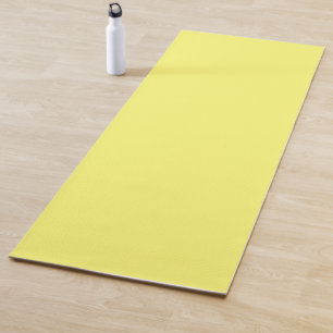 Buttergelb Yogamatte