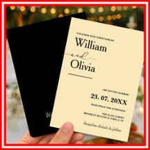 Buttergelbe Hochzeit