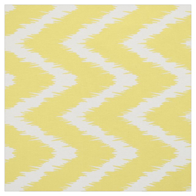 Buttergelbe südliche Hütte Chevrons Stoff (Muster)