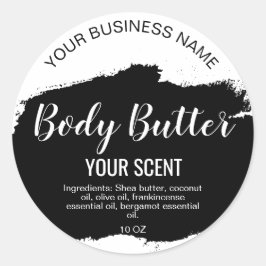 Buttergold Rosa klassischer Sticker