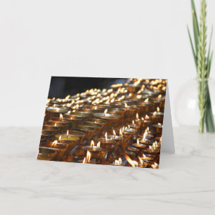 Butterlampen-Gruß-Karte Karte