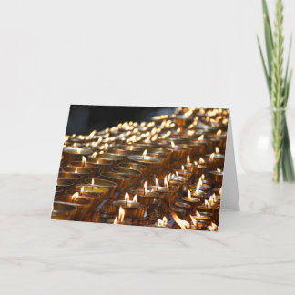 Butterlampen-Gruß-Karte Karte