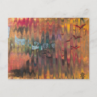 Butterland Postkarte