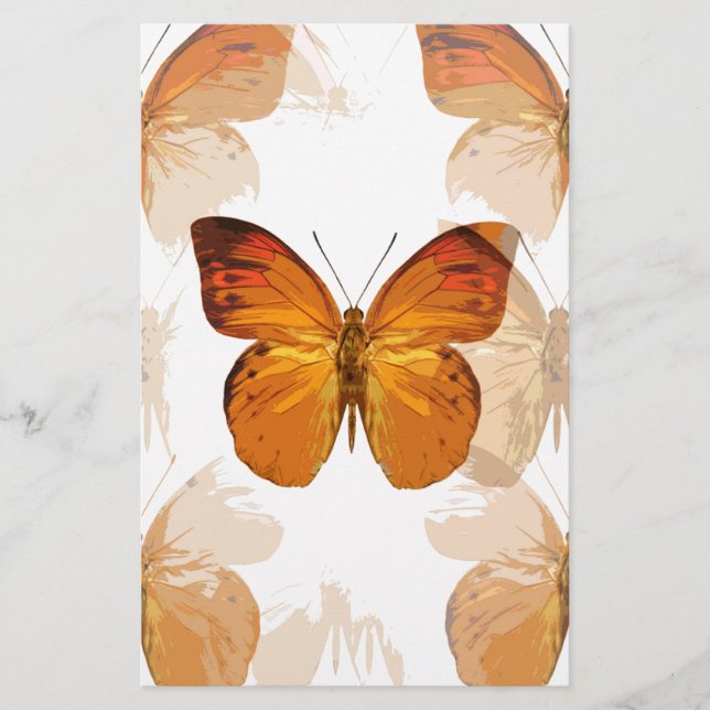 Butterly Briefpapier (Vorderseite)