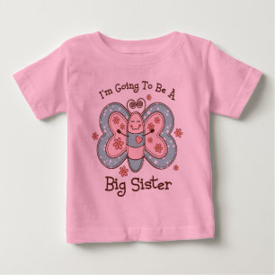 Butterly Future Big Sis Baby T-shirt