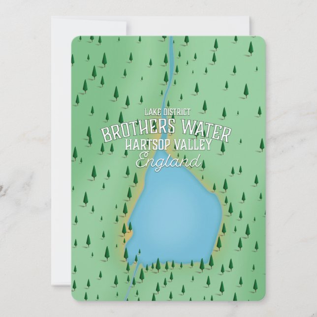 Buttermere Lake, Lake District Reiseplakat (Vorderseite)