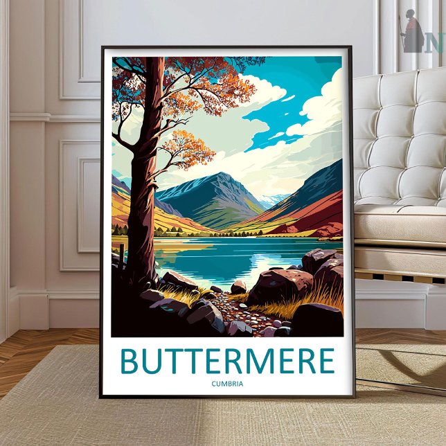 Buttermere Travel Print Wall Art Buttermere Wall H Poster (Von Creator hochgeladen)