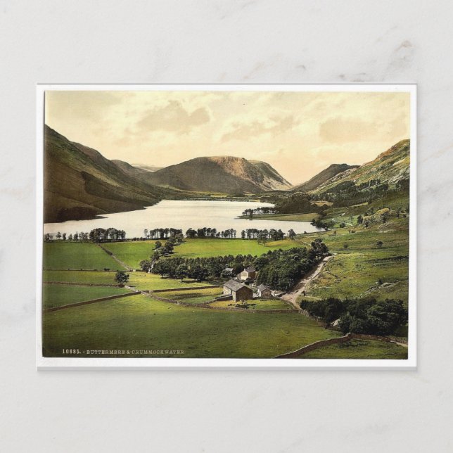 Buttermere und Crummock Water, Lake District, Engl Postkarte (Vorderseite)