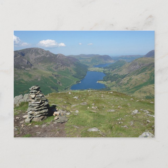 Buttermere und Crummock Water Postcard Postkarte (Vorderseite)