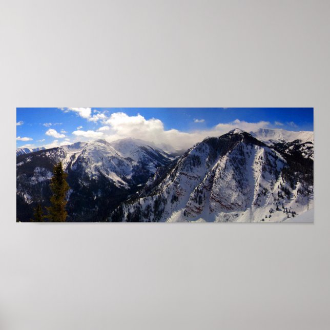 Buttermilch, Aspen, CO Poster (Vorne)