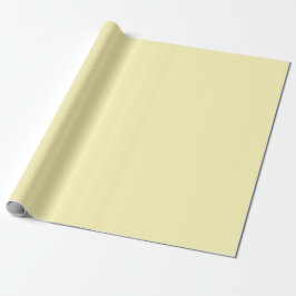 Buttermilchgelb Geschenkpapier