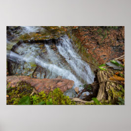 Buttermilk Falls, Cuyahoga Valley NP, Ohio Poster