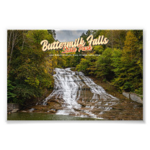 Buttermilk Falls Ithaca New York Fotodruck