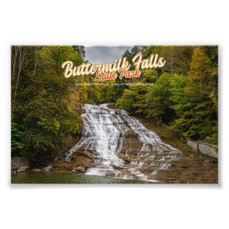 Buttermilk Falls Ithaca New York Fotodruck