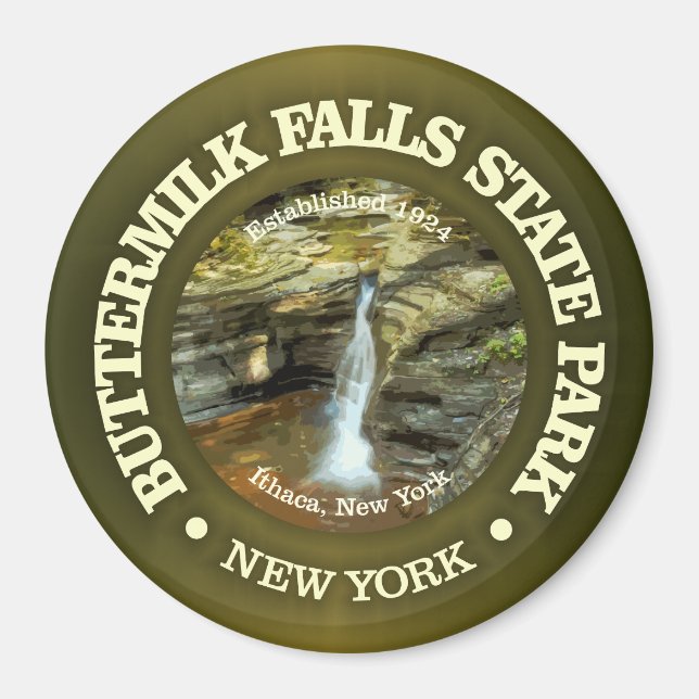 Buttermilk Falls SP Magnet (Vorne)
