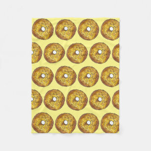 Butternut Crunch Donut Doughnut Yellow Gold Fleecedecke