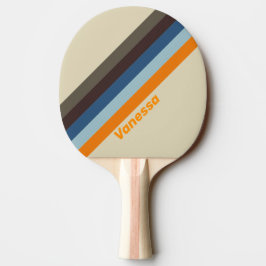 Butternut Fade Strichen mit Name Ping Pong Paddle Tischtennis Schläger