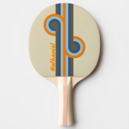 Butternut Fade Stripe Loop mit Namen Tischtennis Schläger