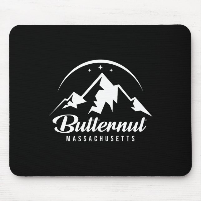 Butternut Machusetts Skigebiet Snowboardin Mousepad (Vorne)