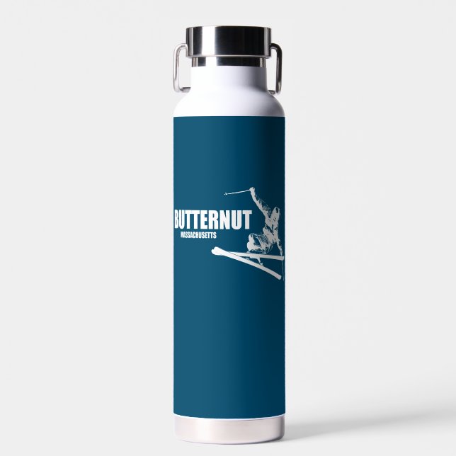 Butternut Ski Resort Skier Trinkflasche (Vorne)