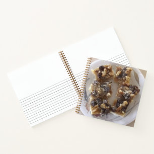Buttertart Squares Rezept Notizbuch