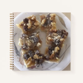 Buttertart Squares Rezept Notizbuch
